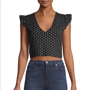 Club Monaco Scoobalyn Reversible Polka-Dot
